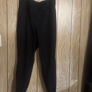 lululemon athletica Black Yoga Top with Scoop Neck